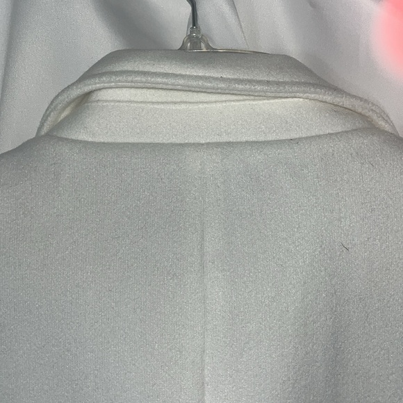 NWT MEN Springrain overcoat 3 button closure pockets lined Sz 2XL White - Picture 12 of 13